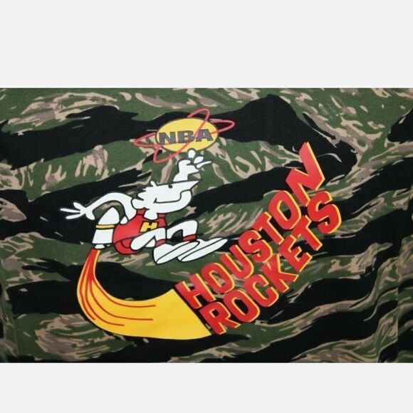 Mitchell & Ness NBA Houston Rockets Tiger Camo Ove - Picture 8 of 12